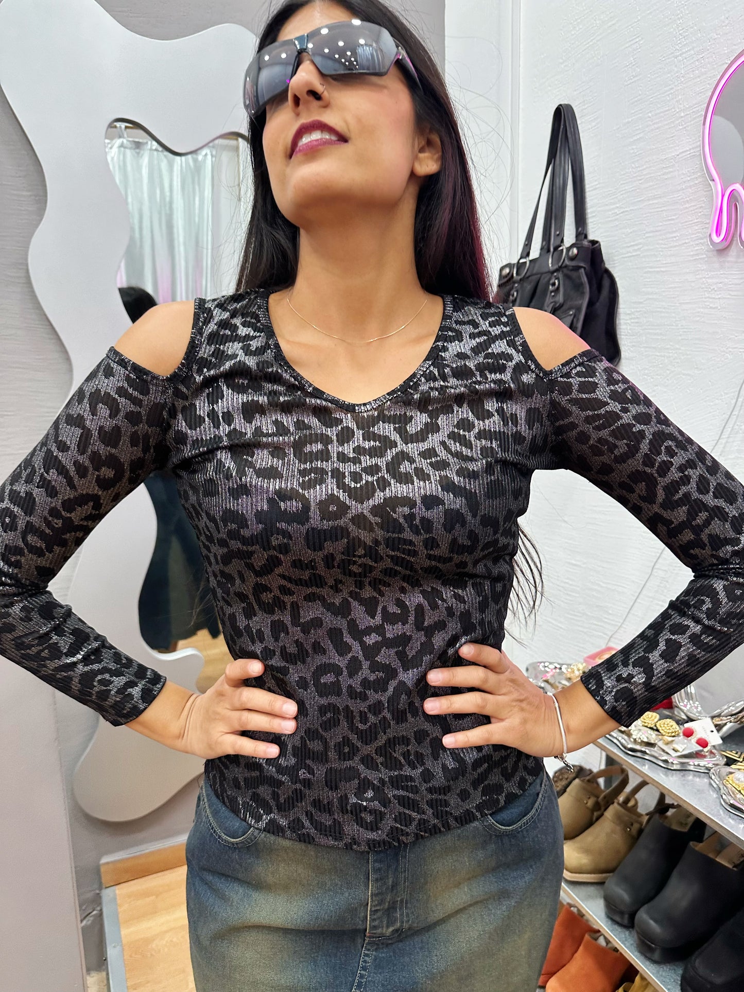 Off shoulder blouse