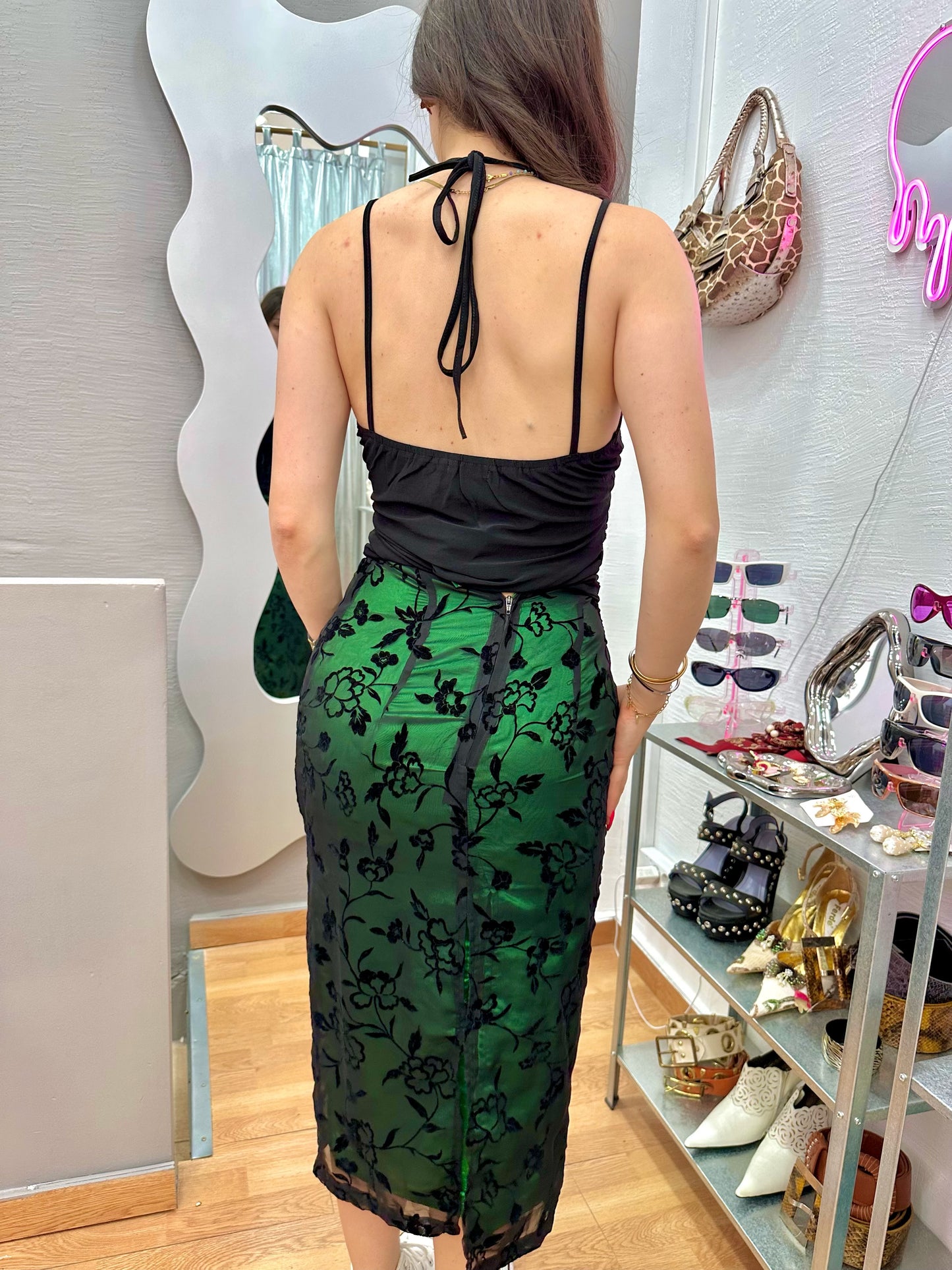 90s pencil skirt