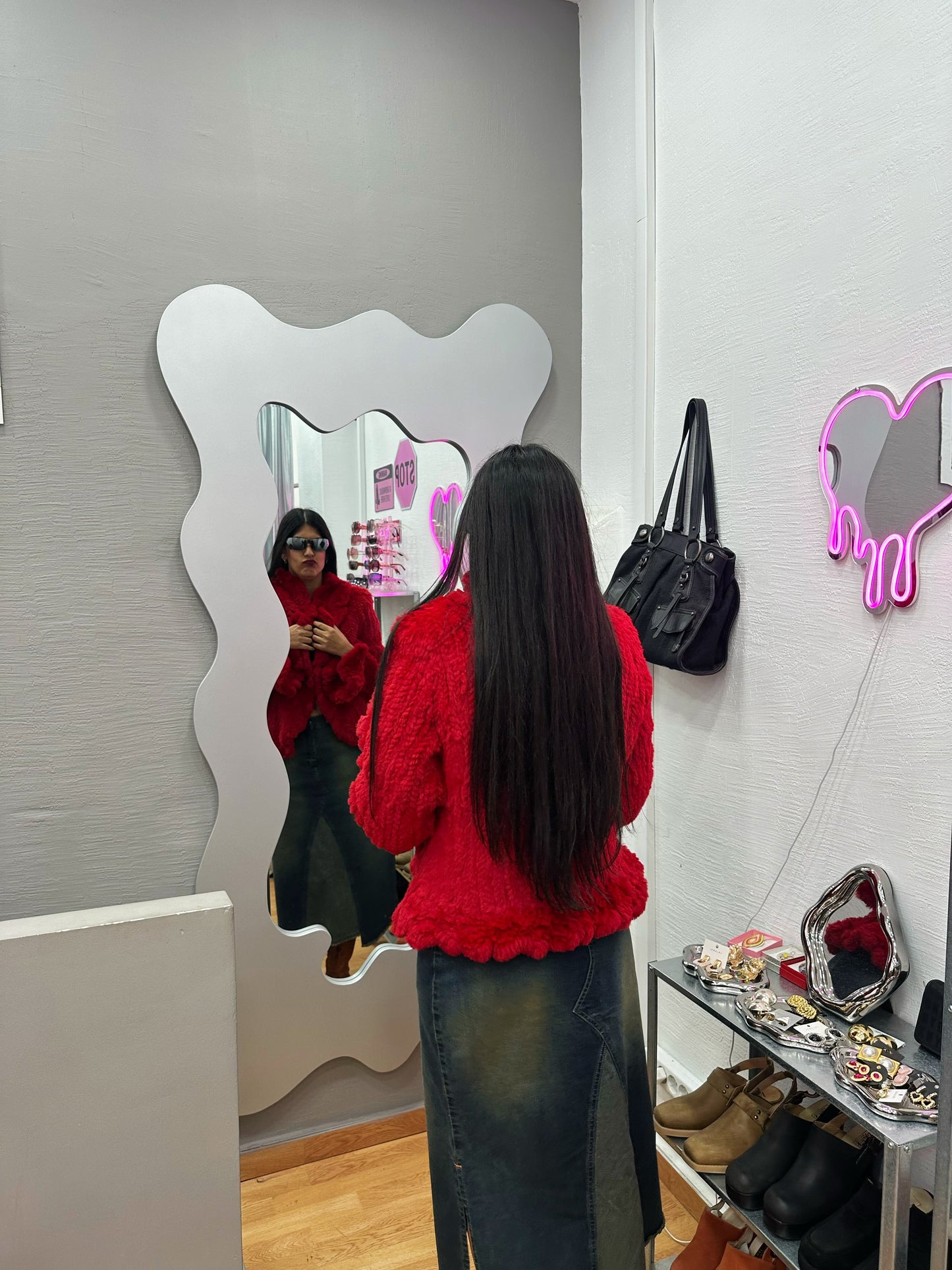 Deadstock real fur jacket