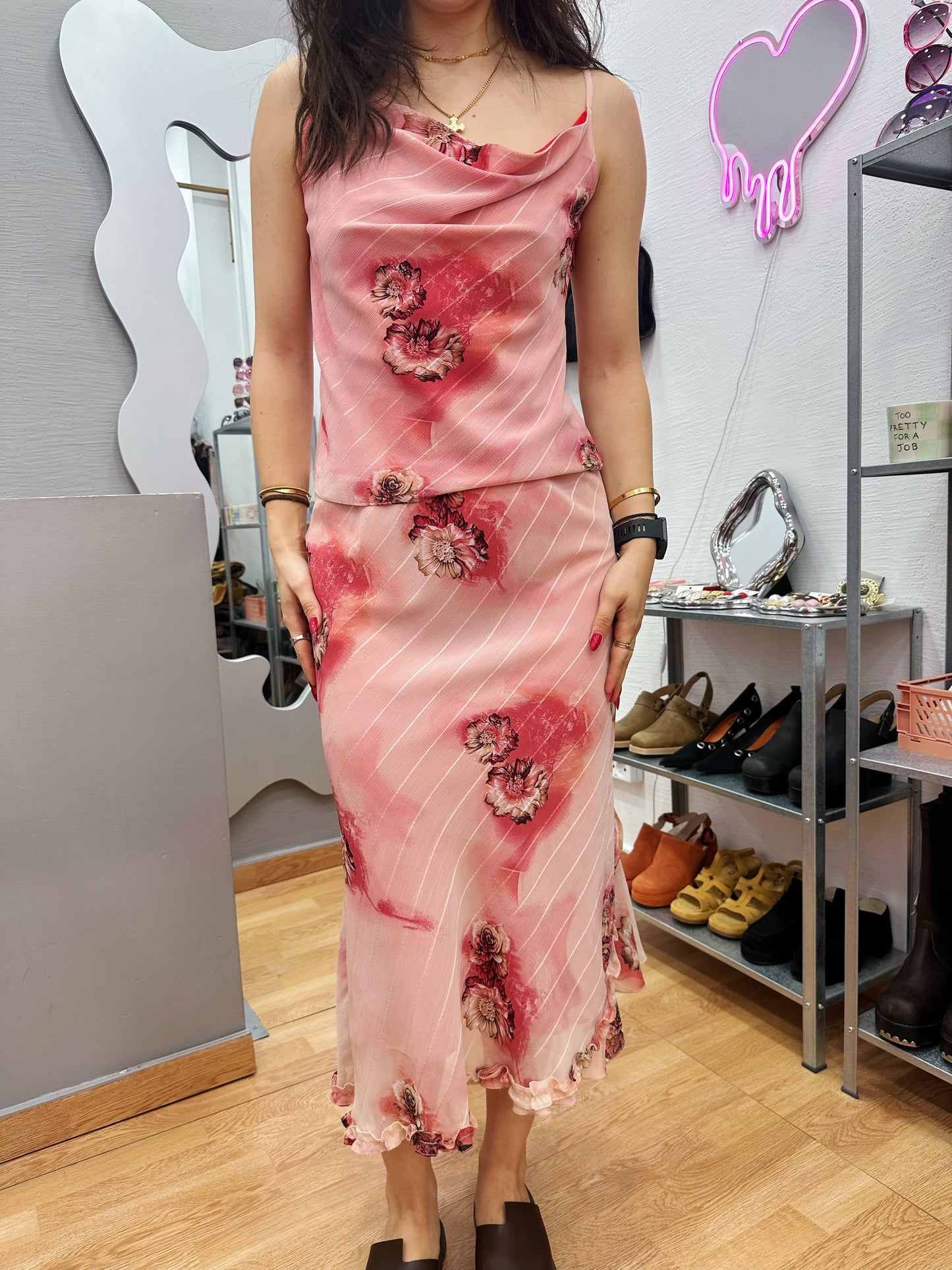 Romantic two piece set