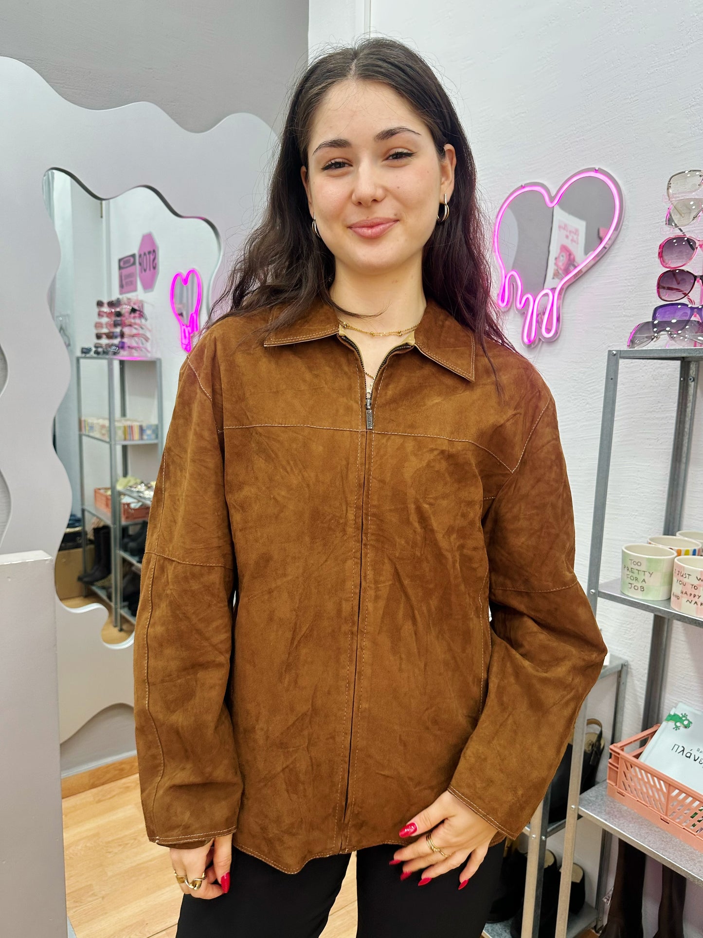 Genuine leather jacket