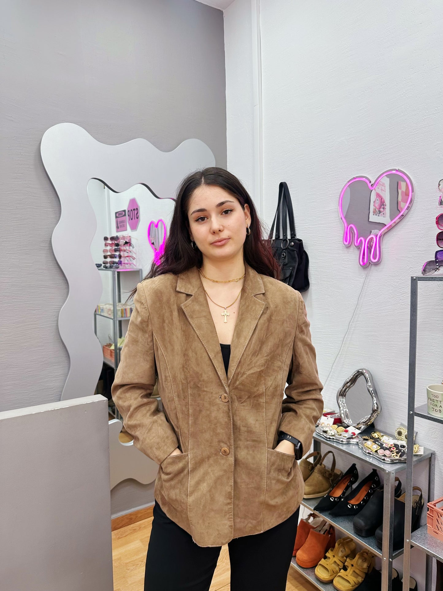 Leather jacket