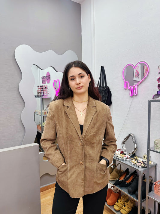 Leather jacket