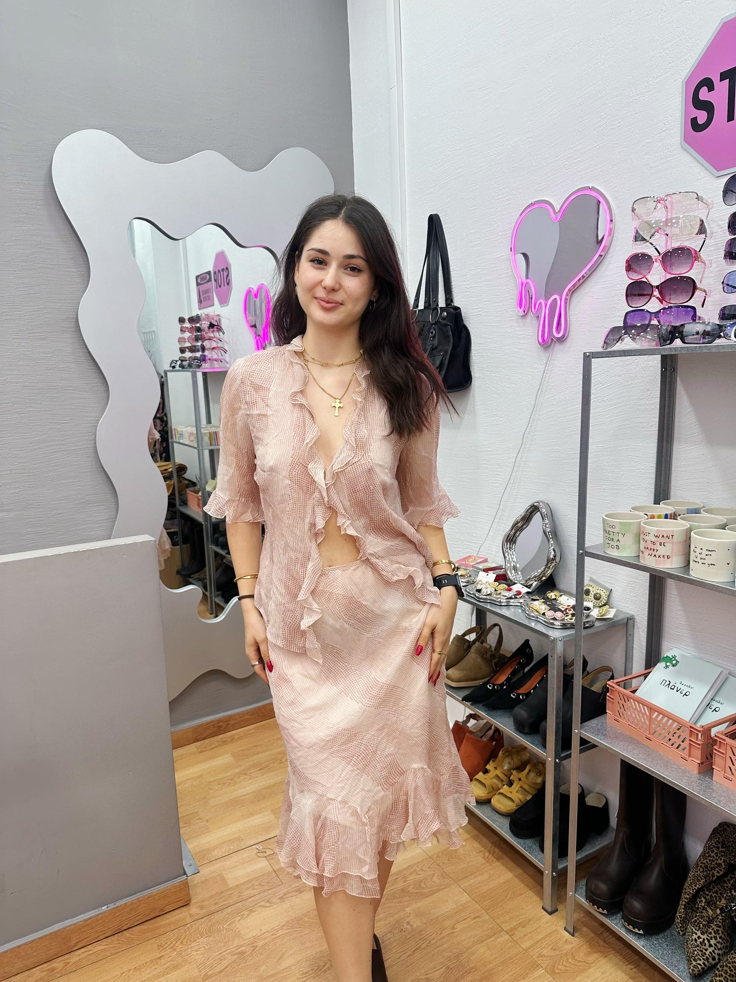 Silk two piece set