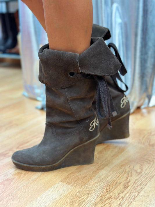 Replay leather boots