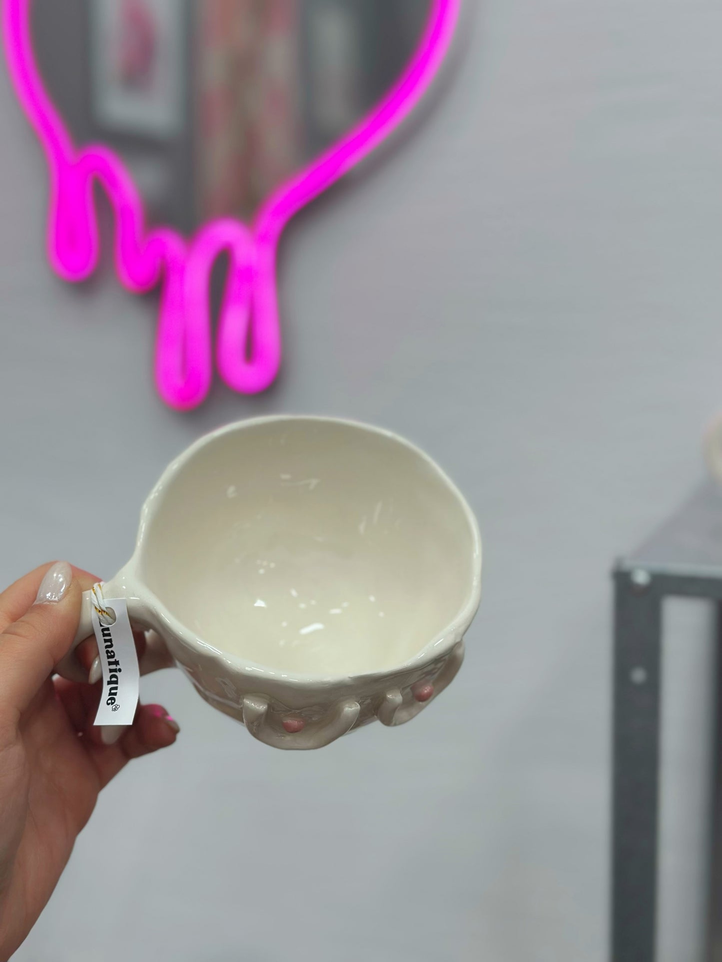 Small boobs big dreams mug