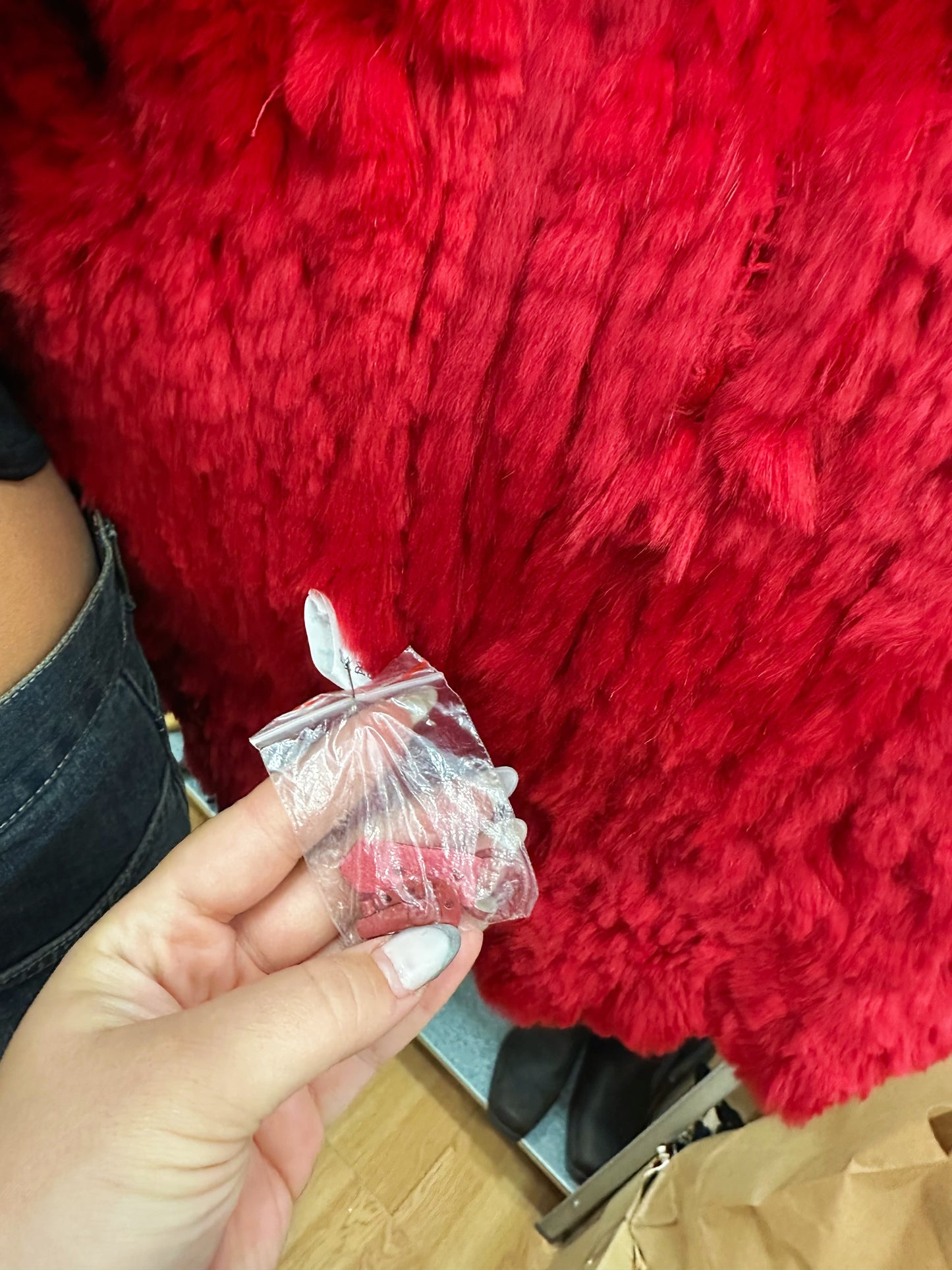 Deadstock real fur jacket