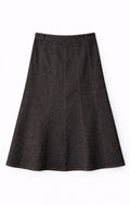 Maxi denim skirt