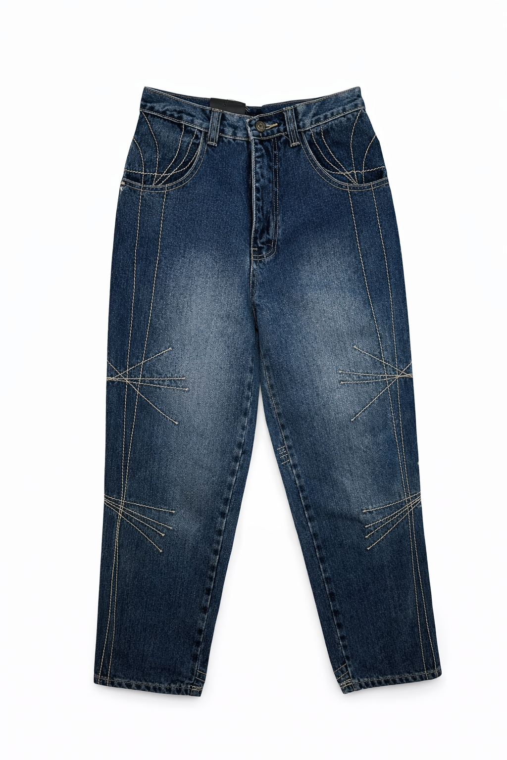 Deadstock high waisted barrel  jeans