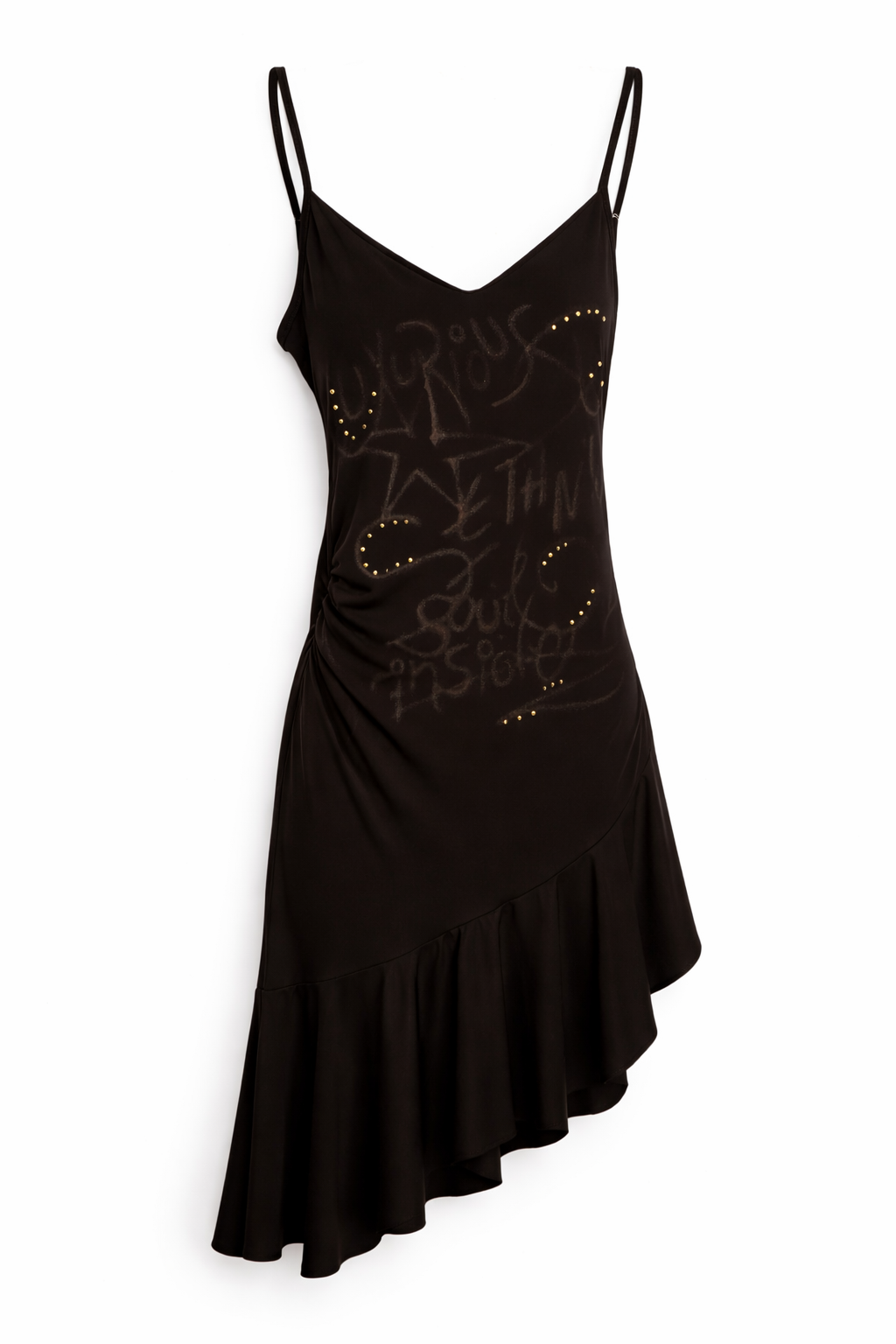 Vintage asymmetrical dress