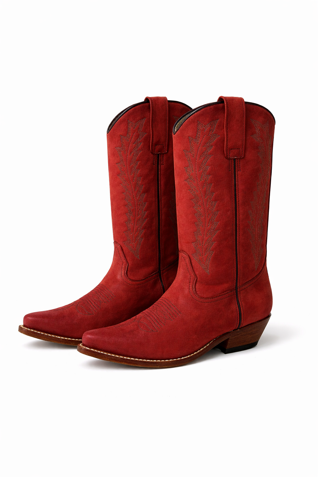 New unworn leather cowboy boots