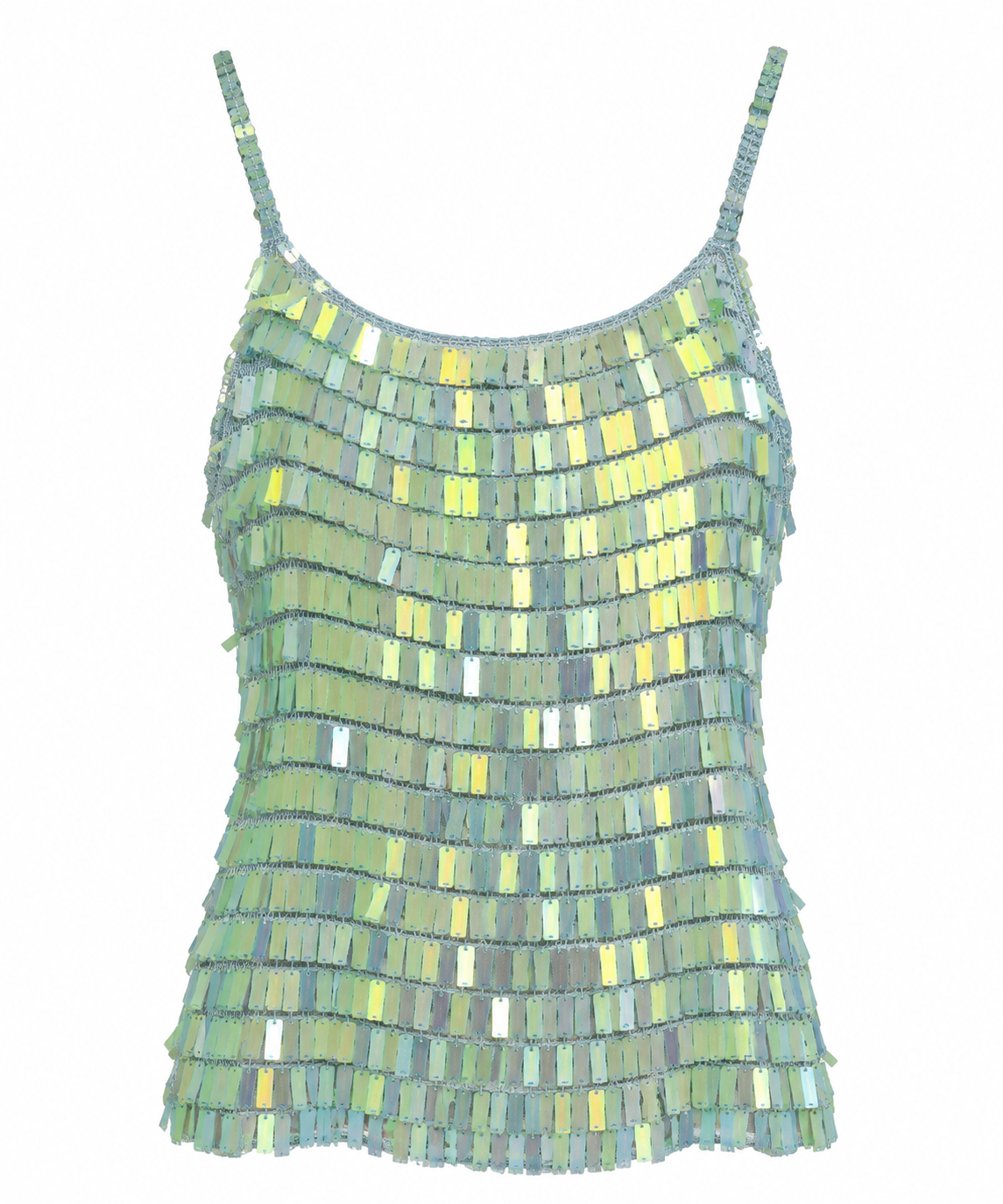 Crochet beaded top