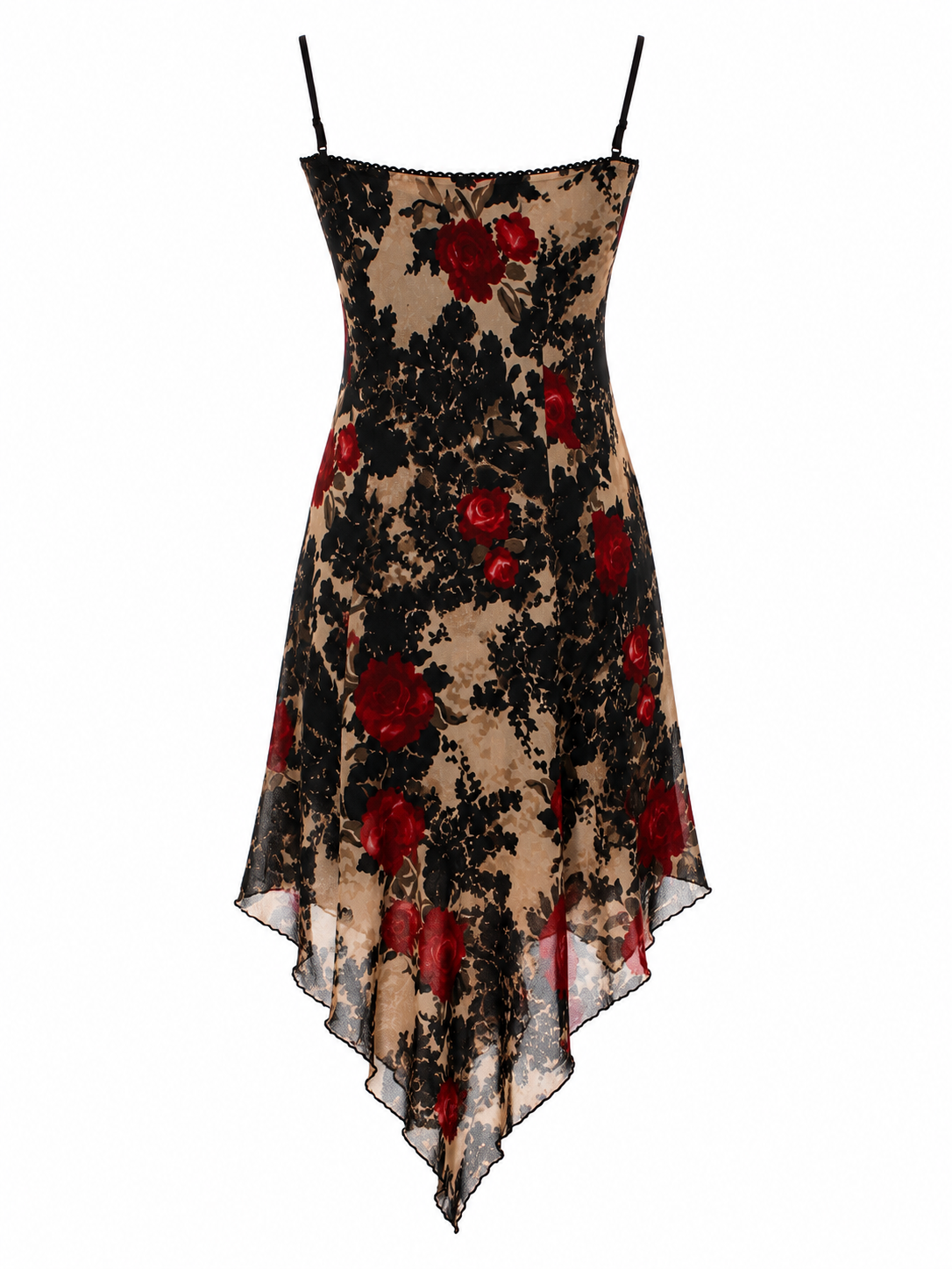 Mini asymmetrical 90s dress