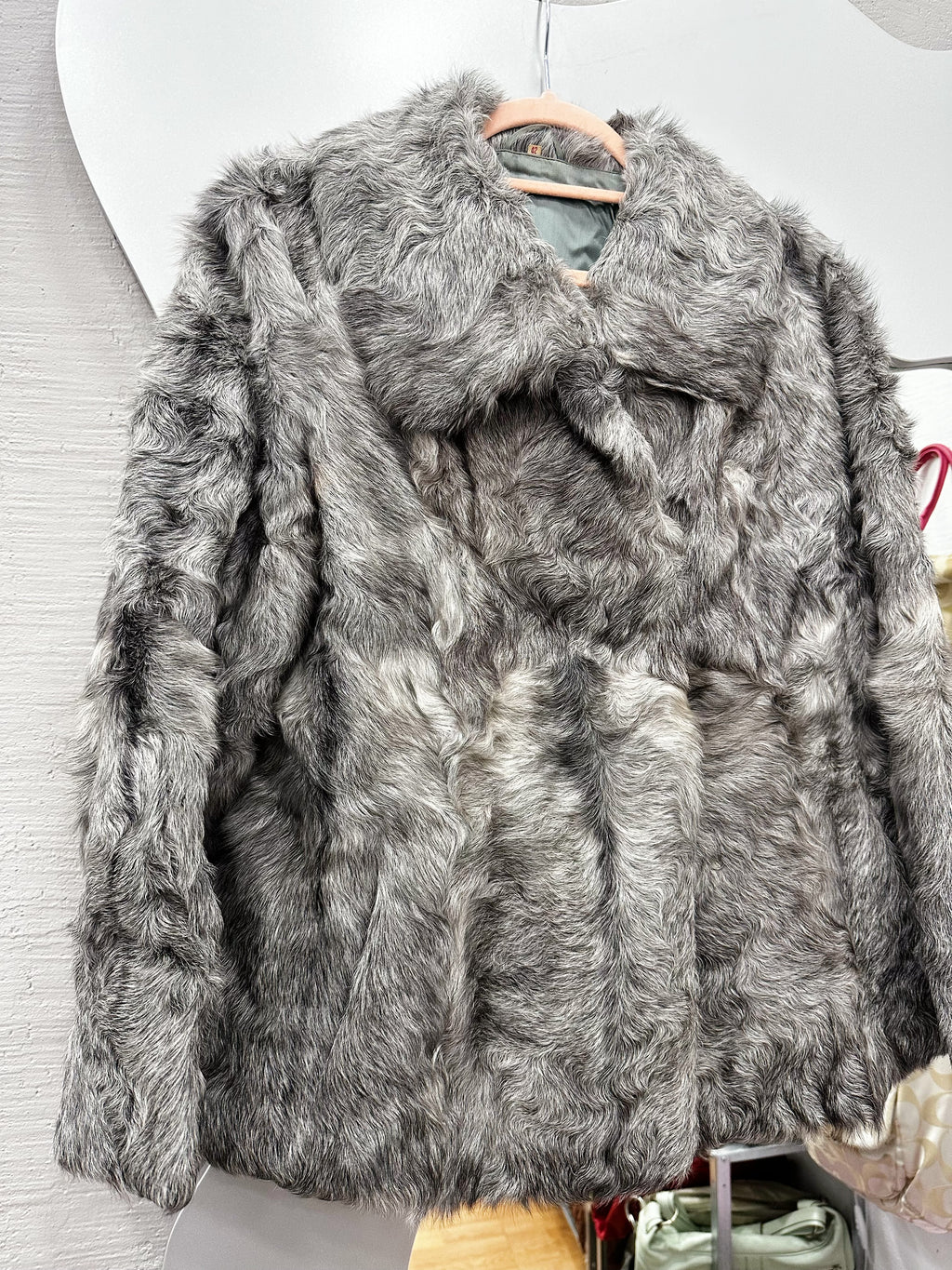 Vintage real fur coat