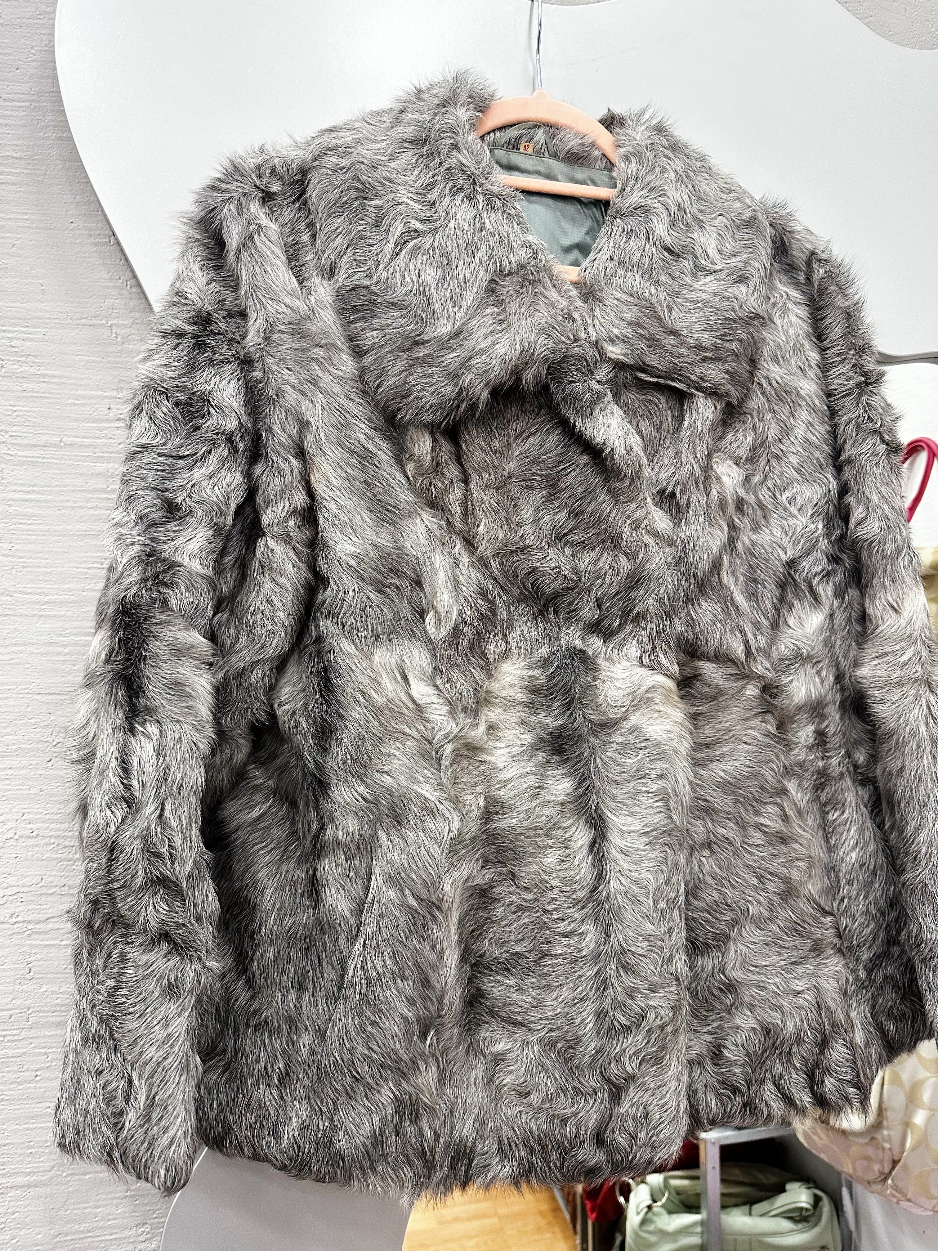 Vintage real fur coat