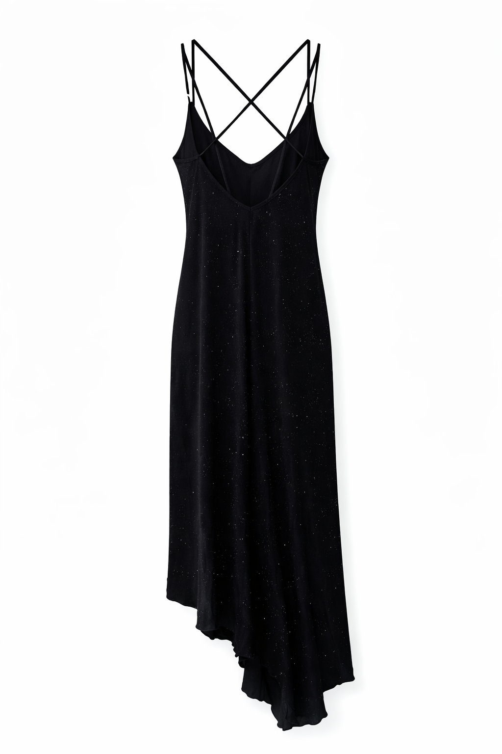 Backless sparkly dress