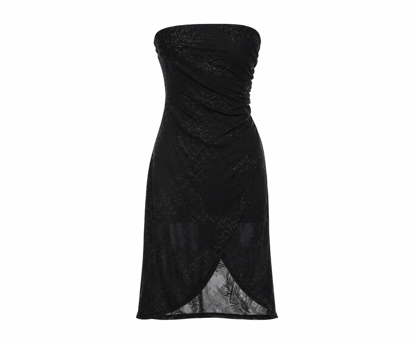 Vintage strapless sequin dress