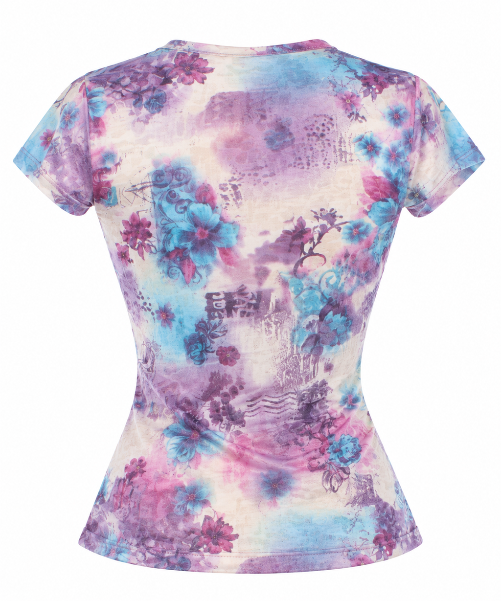multi patterned top
