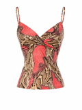 Animal printed top