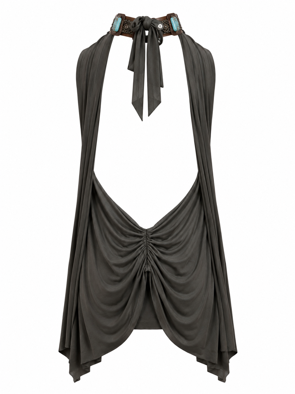 Cinema backless cut out top