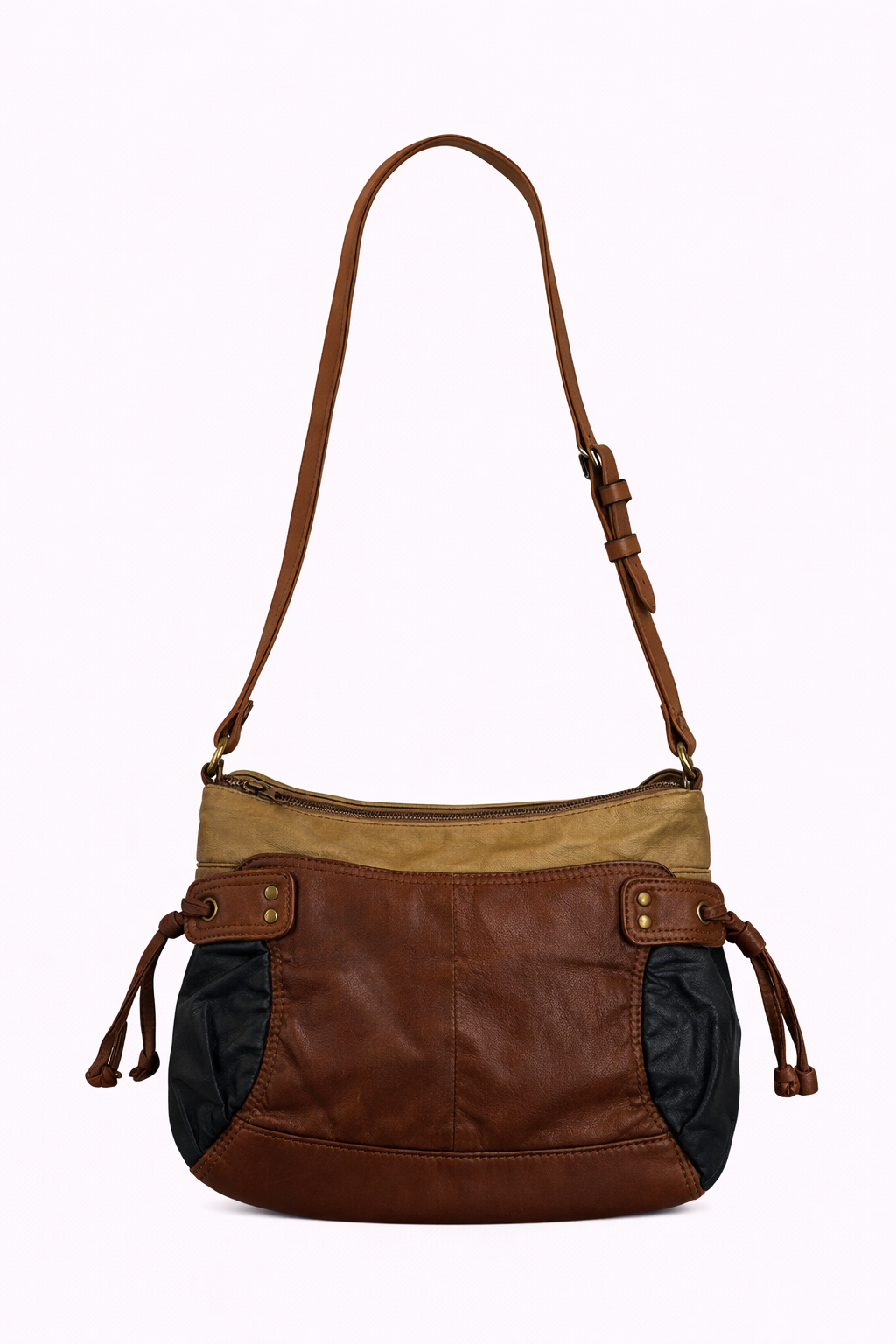 Leather crossbody bag