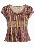 Vintage romantic top