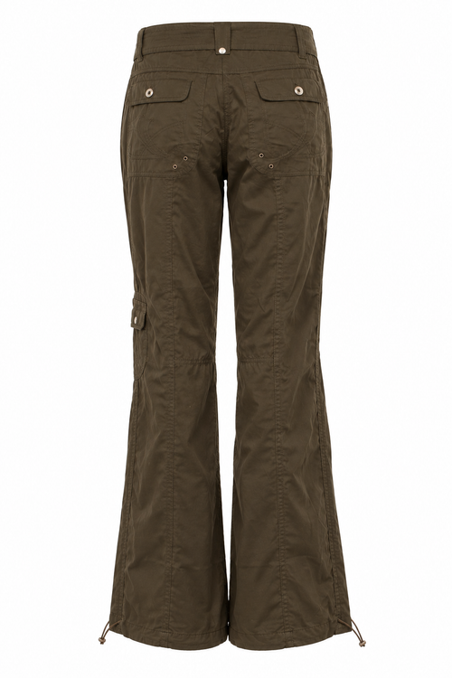 Cargo belted pants