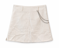 Super mini white skirt