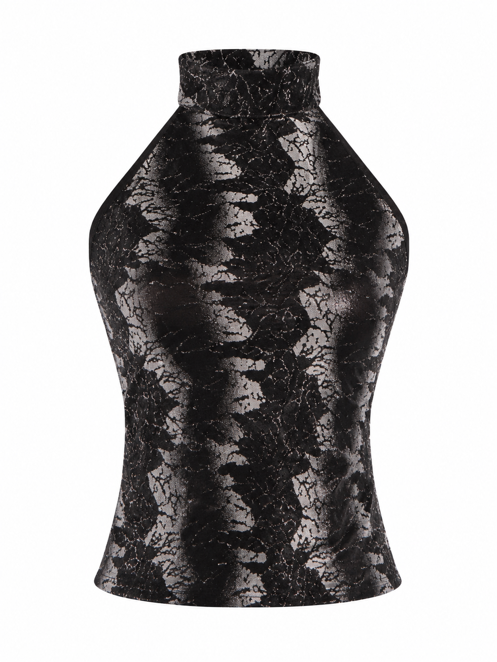 Y2K shimmery top