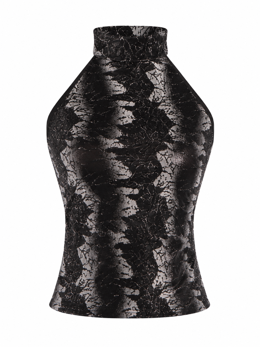 Y2K shimmery top