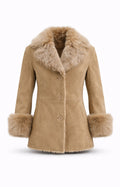 Real leather Afghan jacket