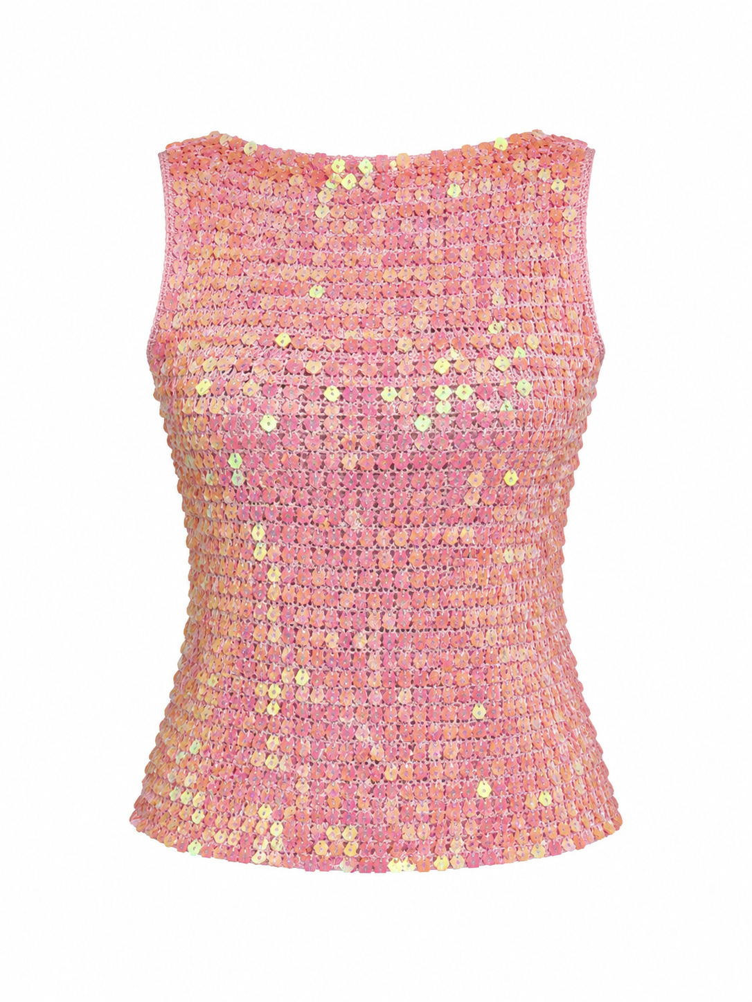 Crochet blouse with beads