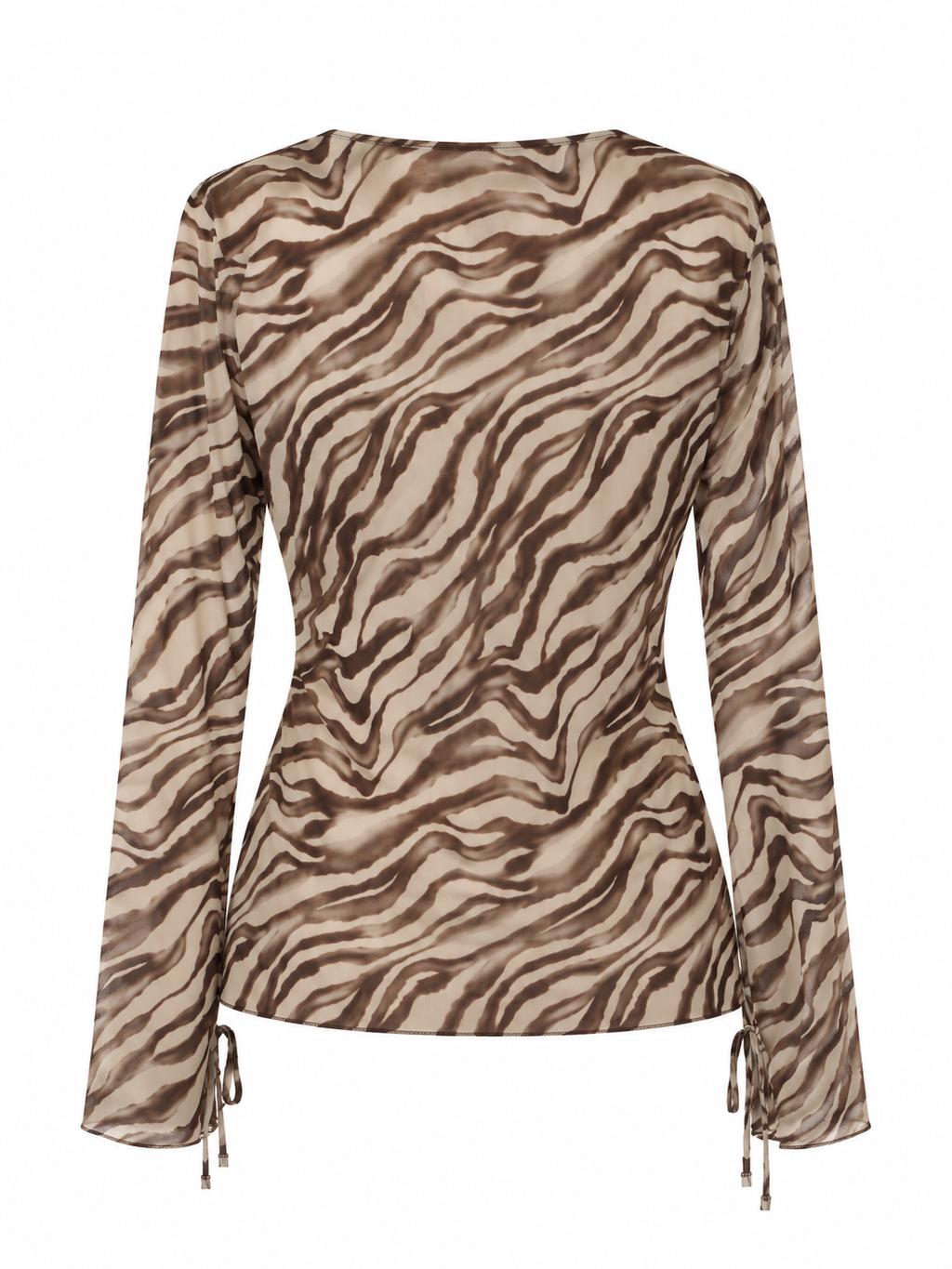 Animal printed top