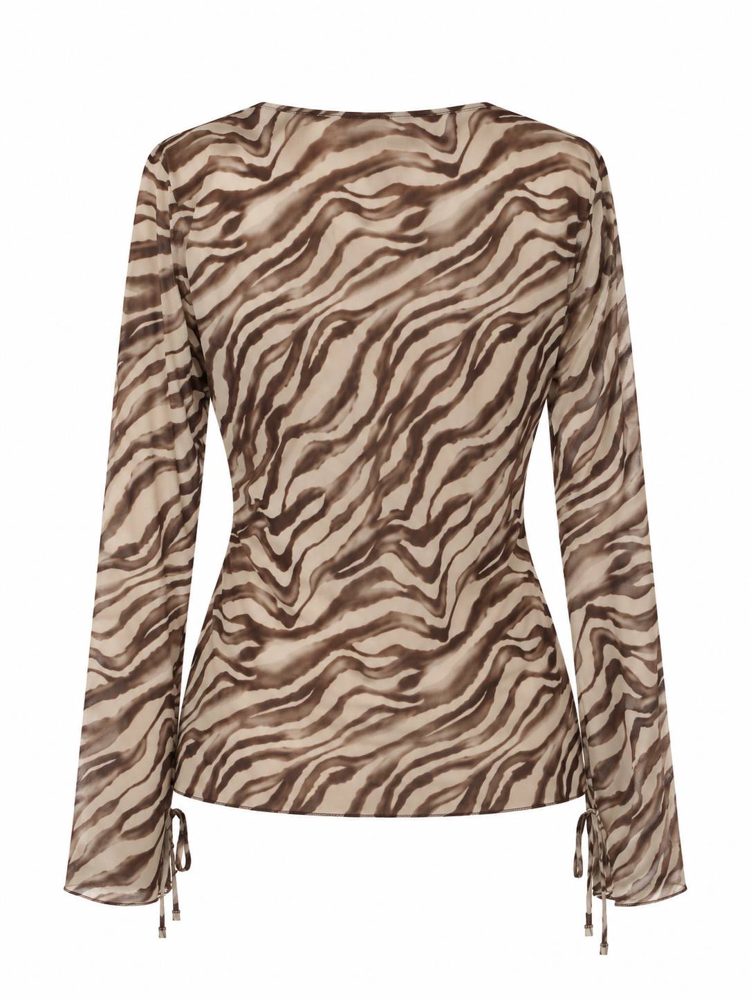 Animal printed top