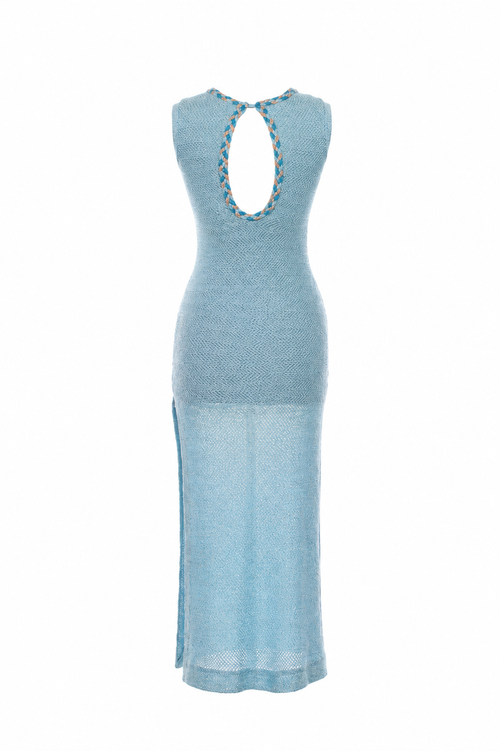 Crochet maxi dress