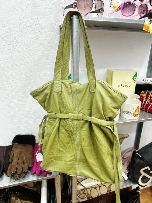Big vintage bag with pockets