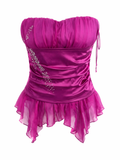 Deadstock satin corset