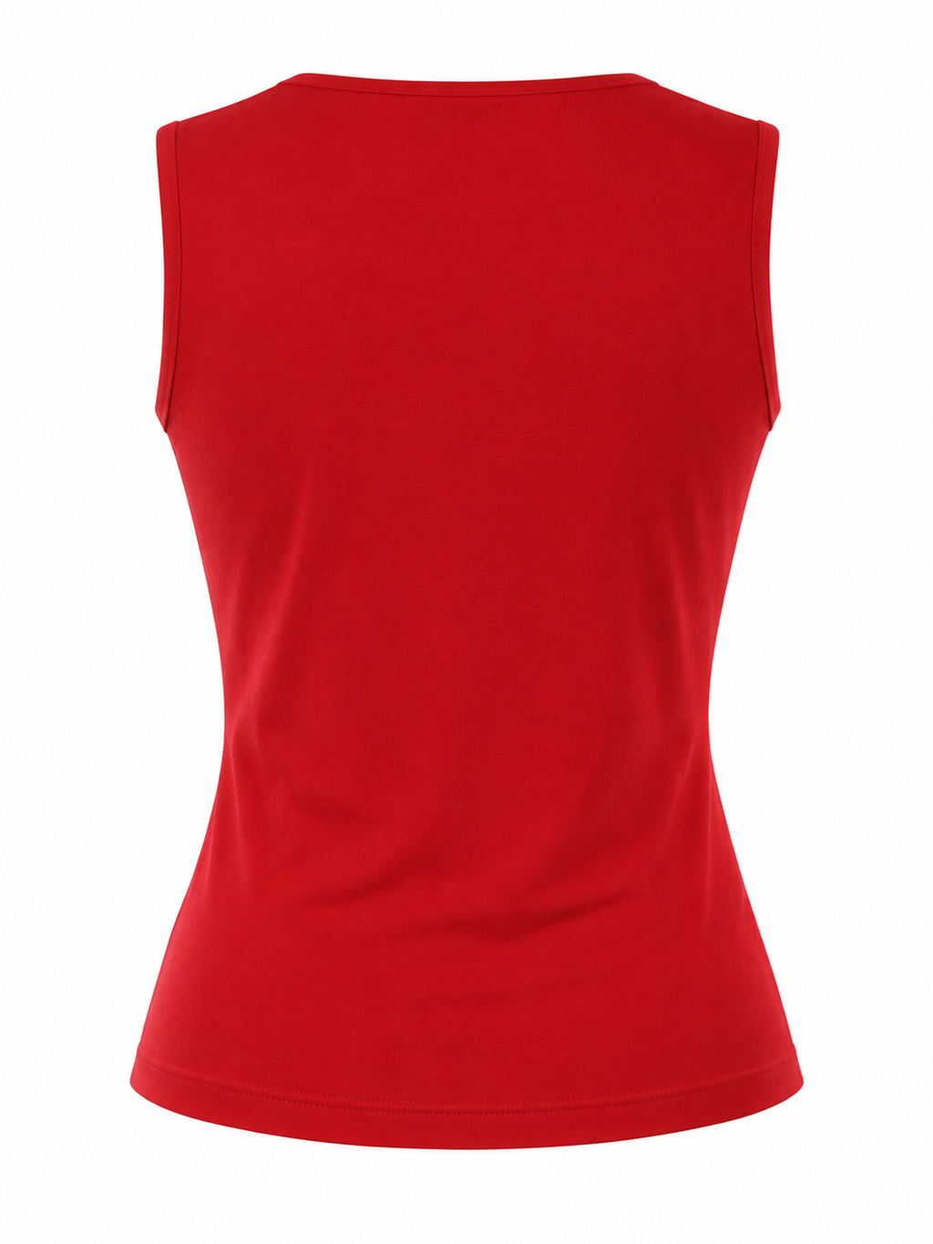 Draped sleeveless top
