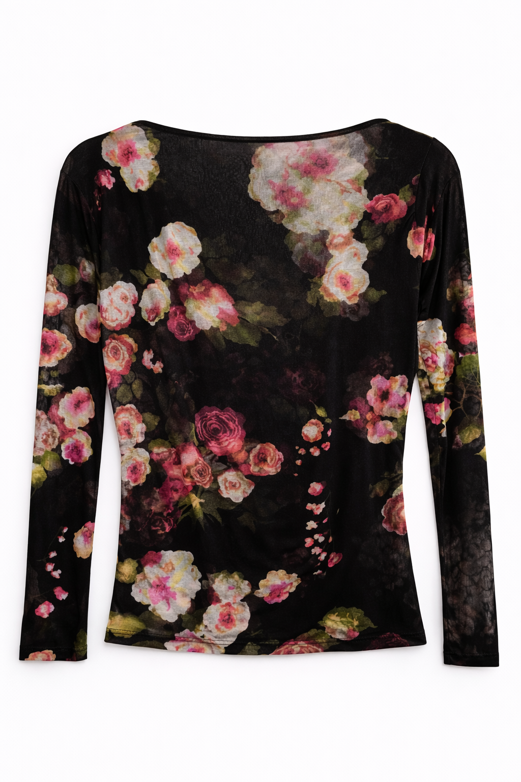 Vintage wrapped floral top