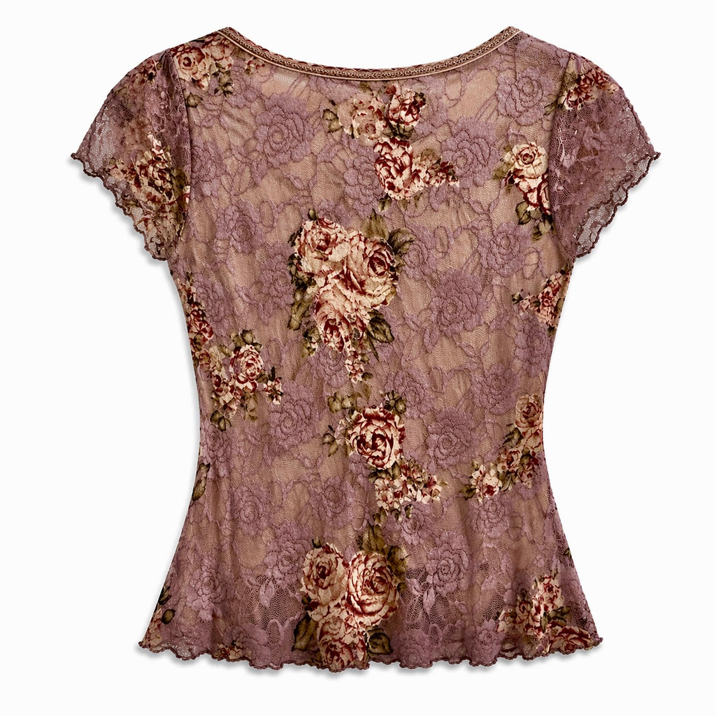 Vintage romantic top