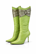 Vintage leather boots