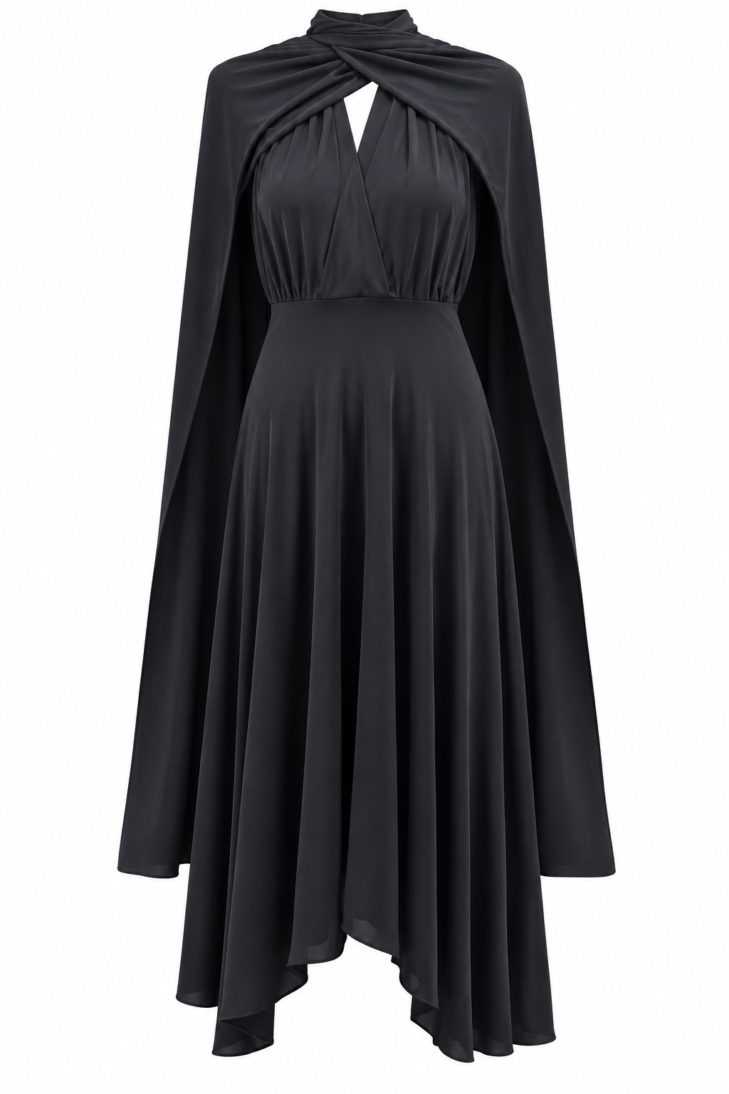 Midi multi wrap dress