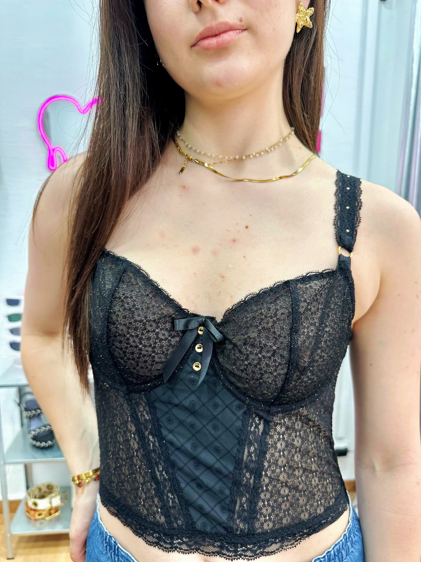 Black corset