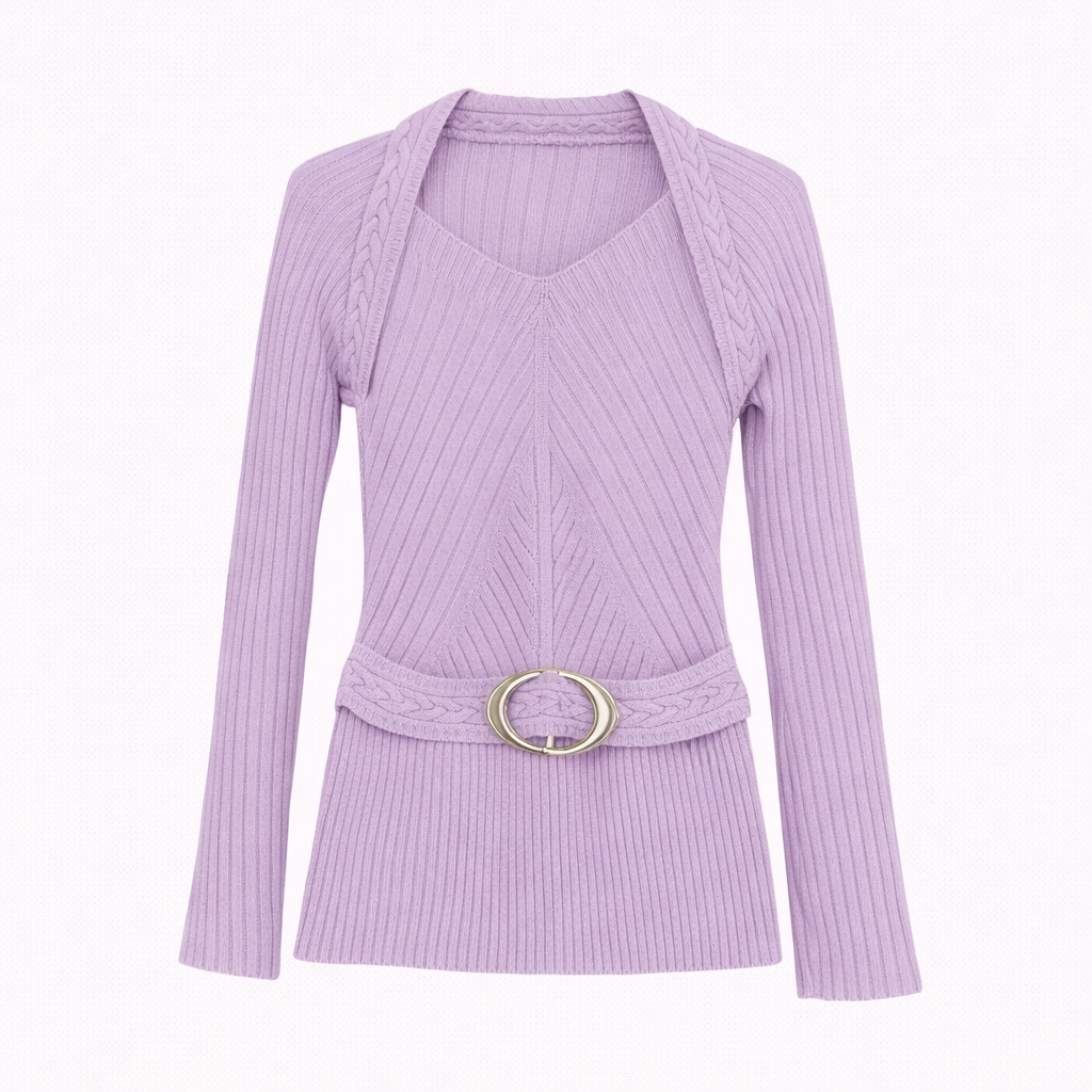 Knitted Y2K blouse