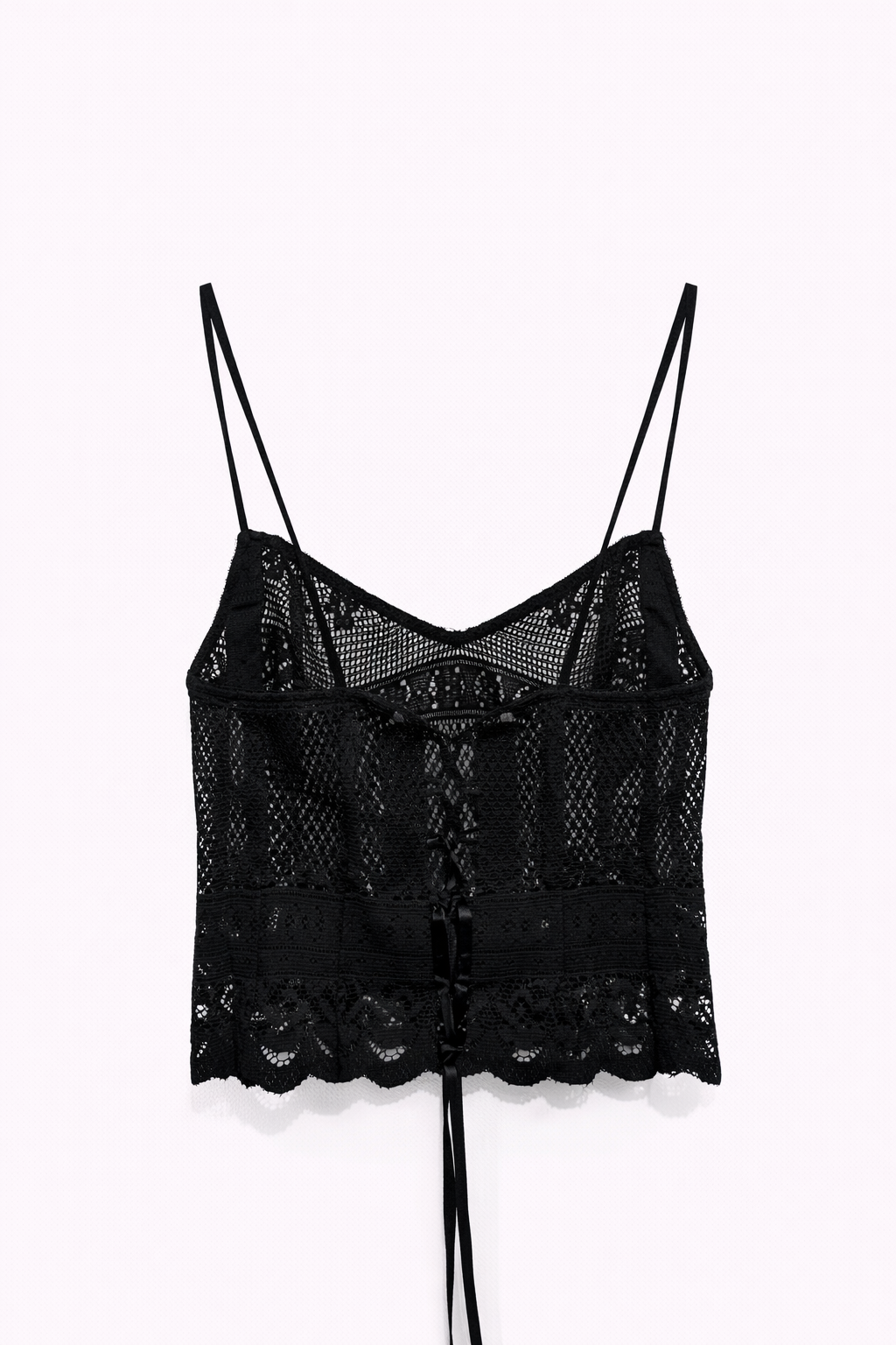 Handmade lace corset