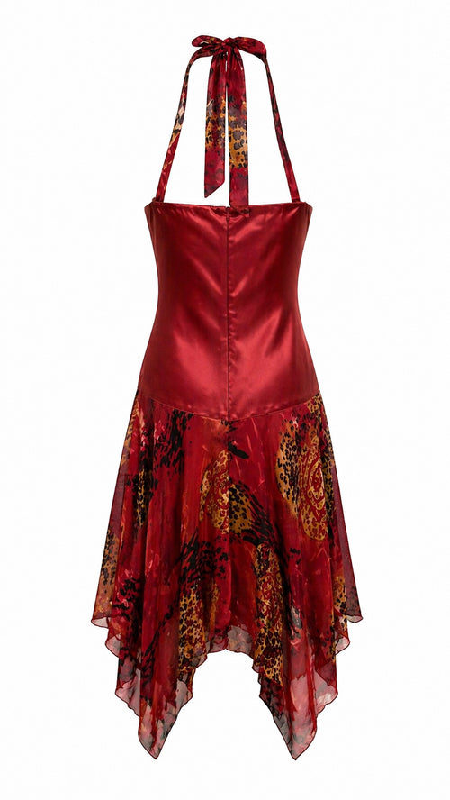Deadstock corset designer dress