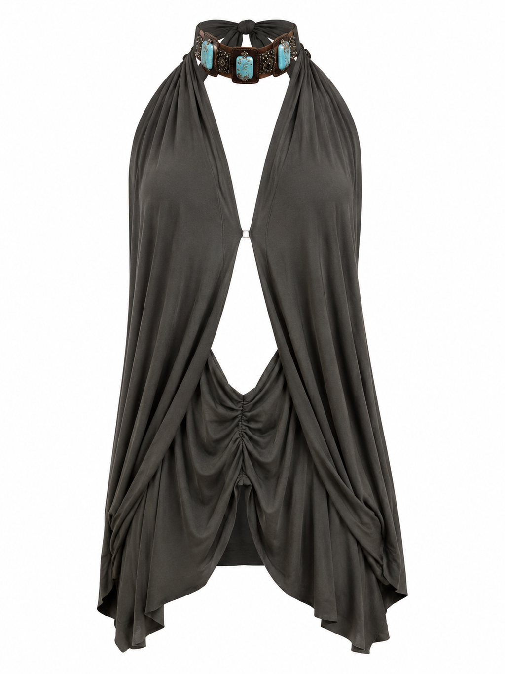 Cinema backless cut out top