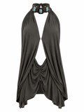 Cinema backless cut out top