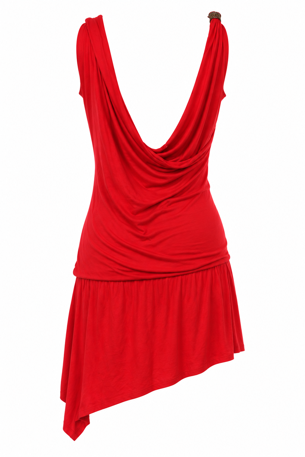 Draped dress