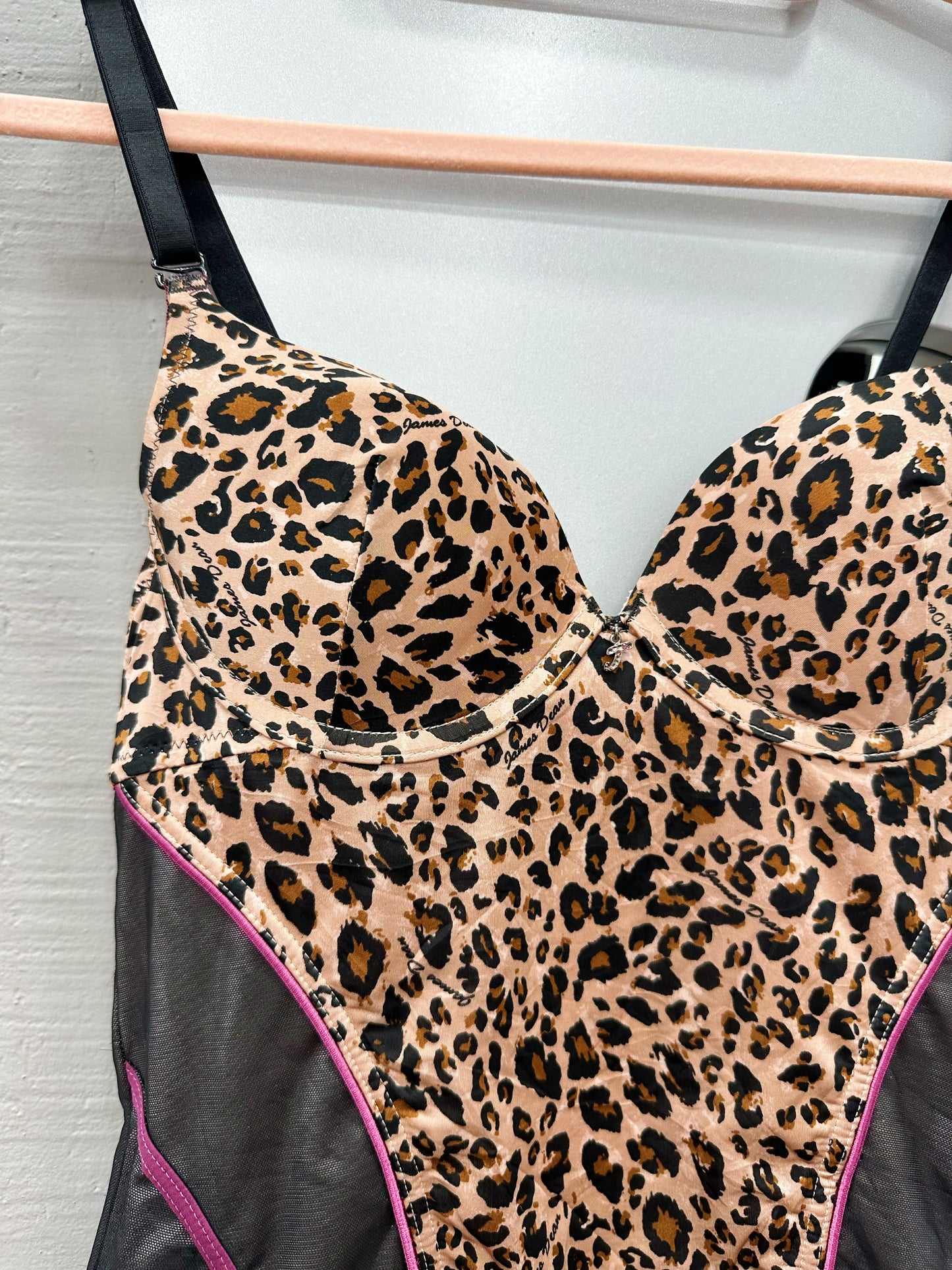 Leopard Y2K corset top